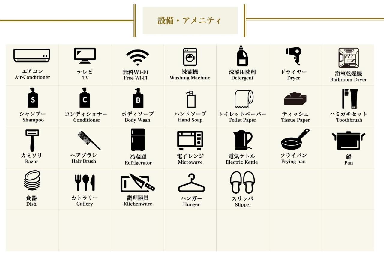 Apartmán Grandouce Namba-Higashi Ósaka Exteriér fotografie